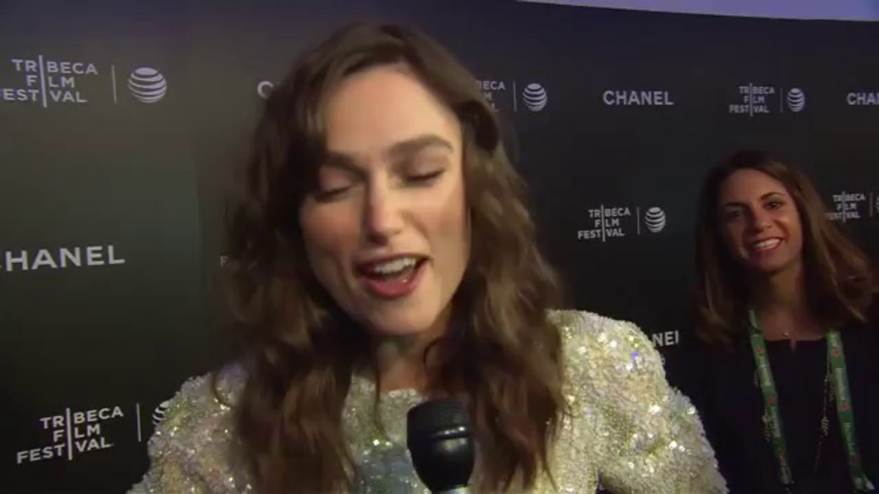 Begin Again INTERVIEW - Keira Knightley (2014) - Adam Levine, Keira Knightley Movie HD