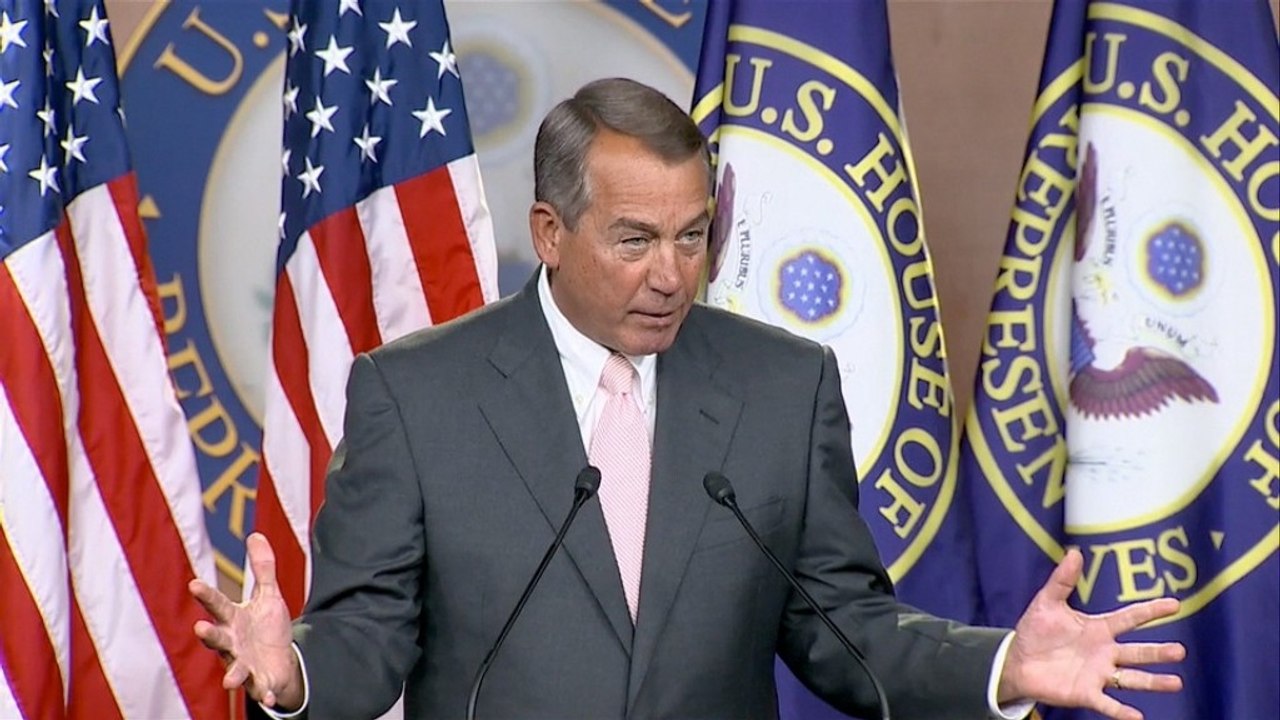 Boehner blames Obama for child immigrant problem