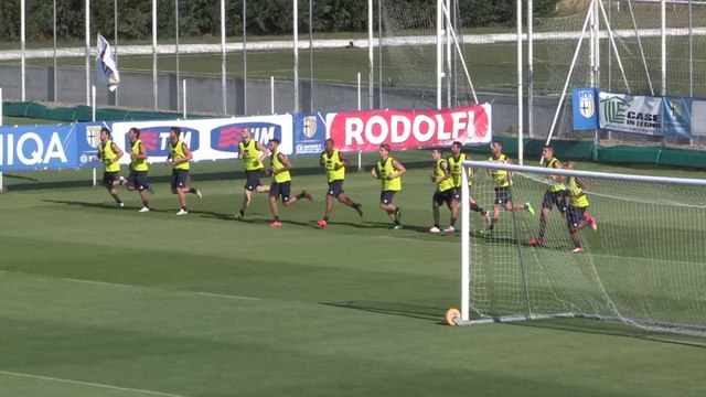 Parma Fc, il primo allenamento al raduno 2014/2015
