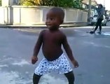 Brazilian boy dancing