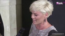 Exclu Vidéo : La chanteuse Pink au défilé Armani est-elle enceinte de son deuxième enfant ?