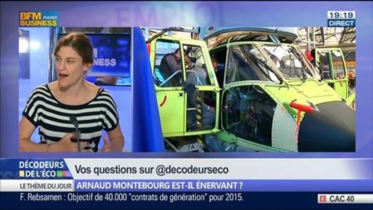 Arnaud Montebourg est-il énervant ?, dans Les Décodeurs de l'éco – 10/07 1/5