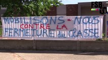 Mobilisation des parents d'élèves contre la fermeture d'une classe à l'école Romain Rolland