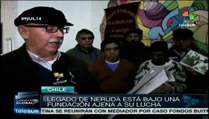 Festejan chilenos los primeros 110 años de vida de la poesía nerudiana
