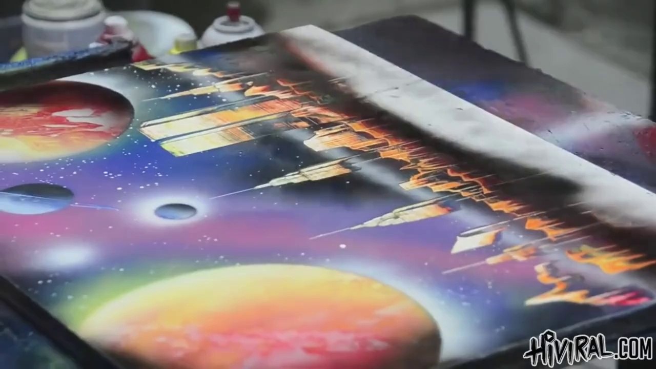 Amazing Spray Paint Job