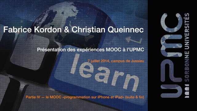 04-Présentation des expériences MOOC à l'UPMC - programmation sur iPhone et iPad (2)