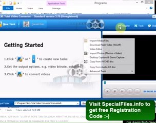 Total Video Converter 3.71 Registration Code