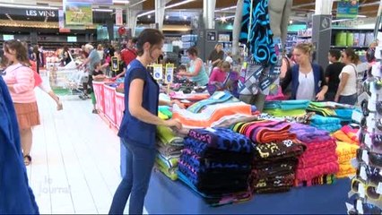 Les grandes surfaces face à l’afflux de vacanciers (Vendée)