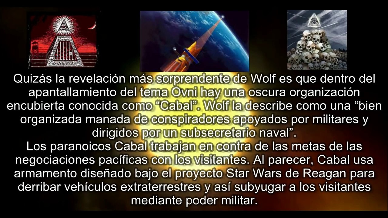 Dr MICHAEL WOLF DISCLOSURE UFO