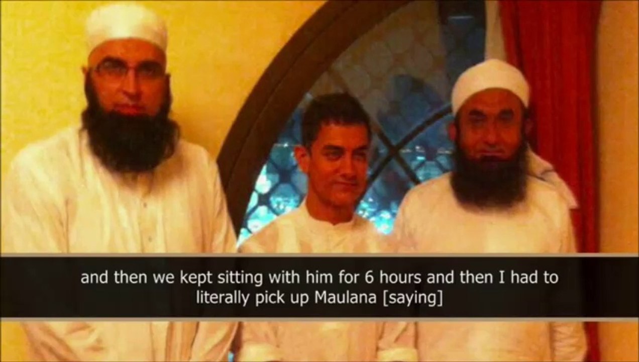 Junaid Jamshed Meet Amir Khan (Bollywood Actor) During the ♥Hajj♥ ♥ZY♥
