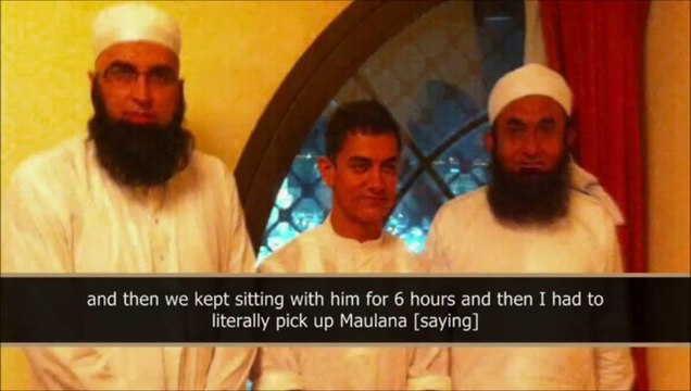 Junaid Jamshed Meet Amir Khan (Bollywood Actor) During the ♥Hajj♥ ♥ZY♥