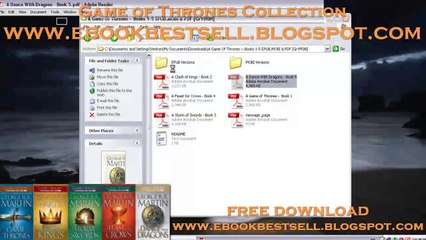 Download Game of Thrones Audiobook - Download Collection 5 Books _ EPUB - MOBI - PDF - Audiobook
