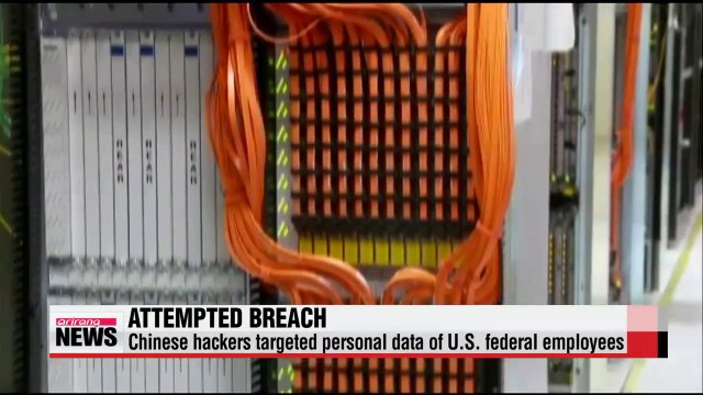 Chinese hackers target data on U.S. federal employees
