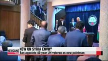 United Nations appoints new Syria envoy