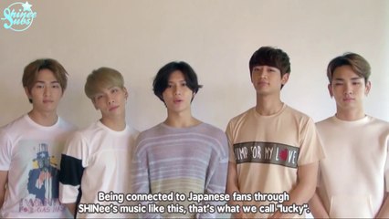 (Eng) 140710 SHINee - LUCKY STAR Special Message