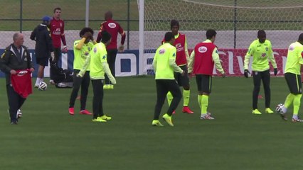 Mondial-2014: le Brésil s'entraîne avant la petite-finale