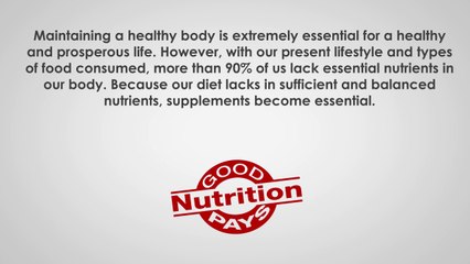 Major types of health food supplement