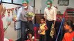 Pakistan Cricketer Younus Khan met thalassemia affected child in Karachi