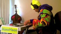 MonoNeon plays microtonal piano (48 notes per octave)