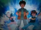 Pokemon DP - Ash Brock and Dawn imitate Team Rocket