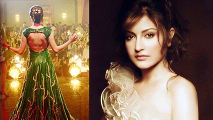 Anushka Wears 35kg Flaming Gown In Bombay Velvet !