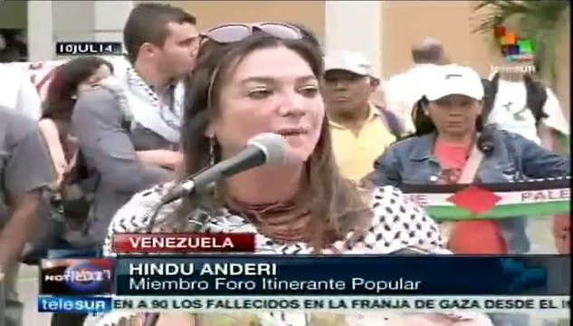 Venezuela: movimientos sociales condenan ataque de Israel a Gaza