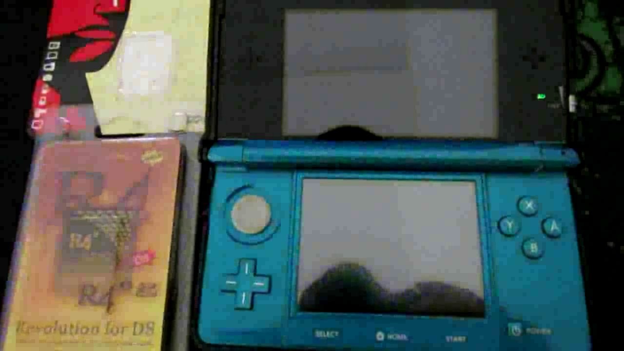 R4 Gold a mis à jour pour 3DS 8.0.0-18E