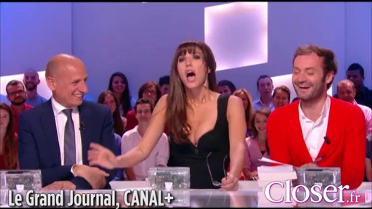 Doria Tillier fait ses adieux à la météo du Grand Journal