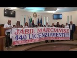 Marcianise (CE) - Vertenza Jabil, Consiglio approva documento (10.07.14)