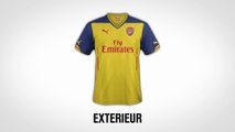 Les nouveaux maillots d'Arsenal / saison 2014-2015
