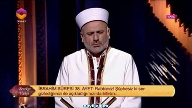 Osman Şahin Araf İbrahim suresi Ramazan 2014