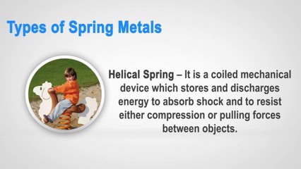 Various Types of Spring Metals