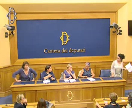 Roma - Conferenza stampa di Celeste Costantino (10.07.14)