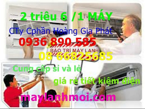 0936890585//may lanh cu o quan 1/ gia re 2,6 trieu