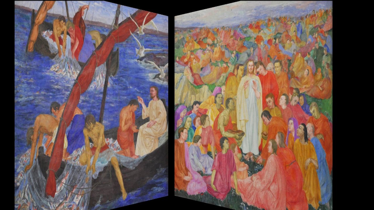 ADELYNE NEVEUX : peintre d'Eglise