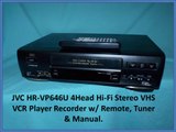 Get VHS VCR Players and Recorders Without No Shipping Charges