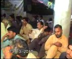 Zakir Allama Aagha Ali Hussain Qummi Biyan Darbar e Yazied  yadgar majlis at Hafizabad
