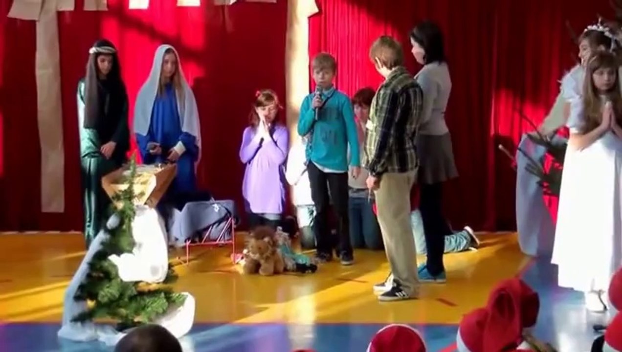 Nakrętka w akcji poprzedzona jasełkami