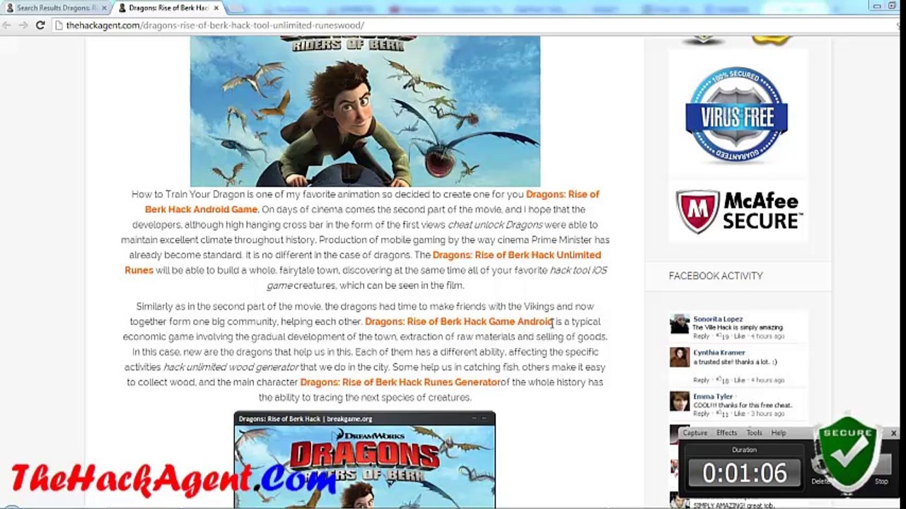 Get Dragons: Rise of Berk Hack Tool [Unlimited Runes/Wood] Android iOS July 2014 Free