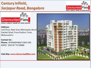 Century Infiniti New Residential Project at Sarjapur Road Bangalore
