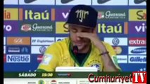 Neymar gözyaşlarını tutamadı