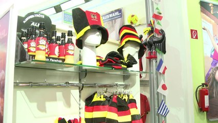 Les fans allemands se préparent pour la finale