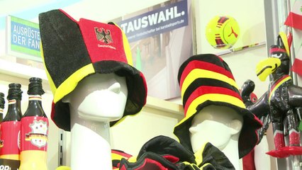 Germany fans get kitted out ahead of World Cup final