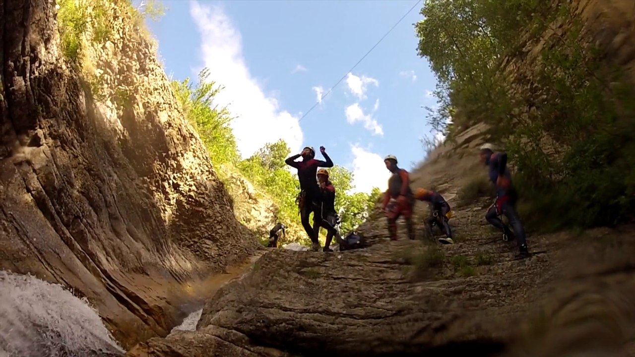 Un peu de Canyoning