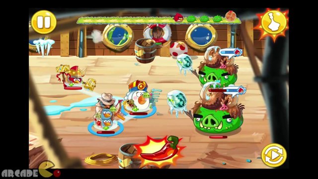 Angry Birds Epic A Massive of Boss Piggies Cure Cavern - Cave 5