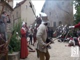 Reconstitution au château de Brancion