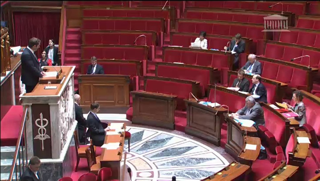 Christophe Castaner, rapporteur du projet de loi sur la sécurisation des emprunts structurés - Séance du 10 juillet 2014