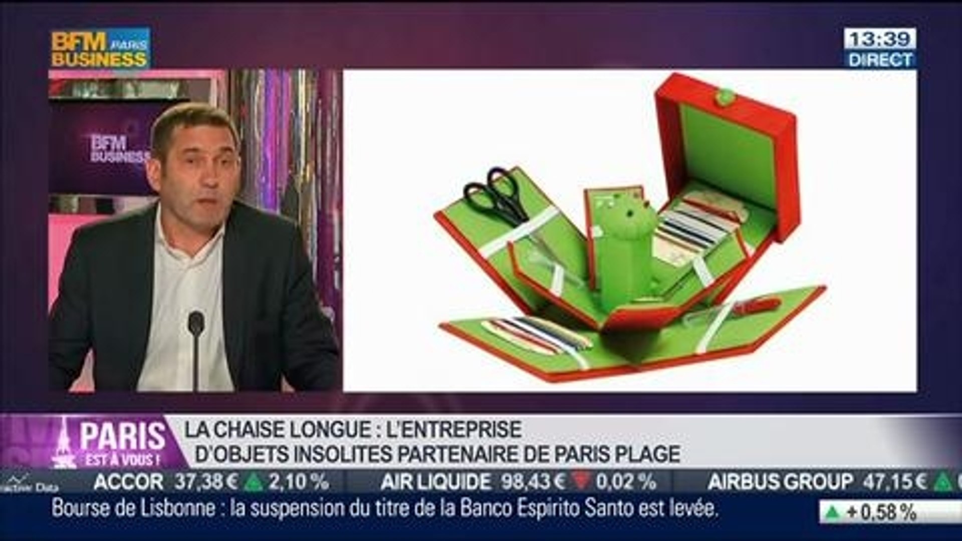 Made in Paris: Jean-Marie Pomares, La Chaise Longue, dans Paris est à vous  – 11/07 - Vidéo Dailymotion