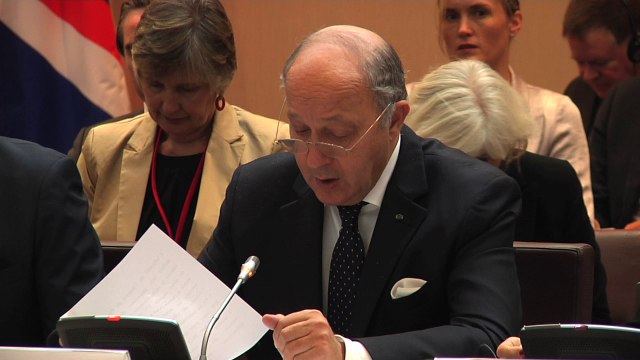 L. Fabius au Forum des économies majeures sur l'énergie et le climat (11/07/2014)