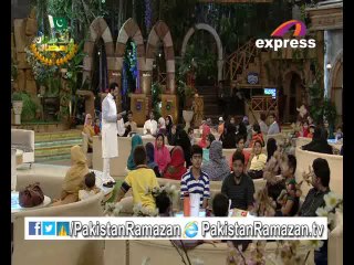 12th Iftari intro Iftar Aamir ke sath in Pakistan Ramazan 11-7-2014 Part 1